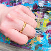 Fabulous 22k Wedding Band Circa 1896