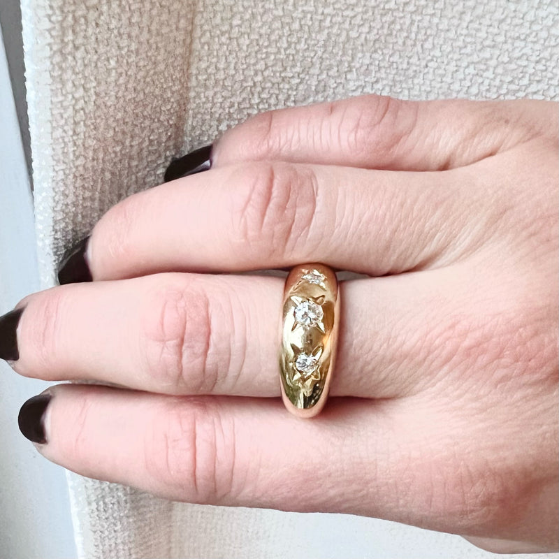 Mid Century Three Diamond Gypsy Band