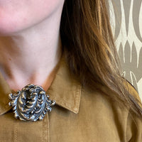 Feathers & Fronds Victorian Revival Dress Clip