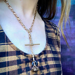 Fancy Amethyst-Colored Glass Fob