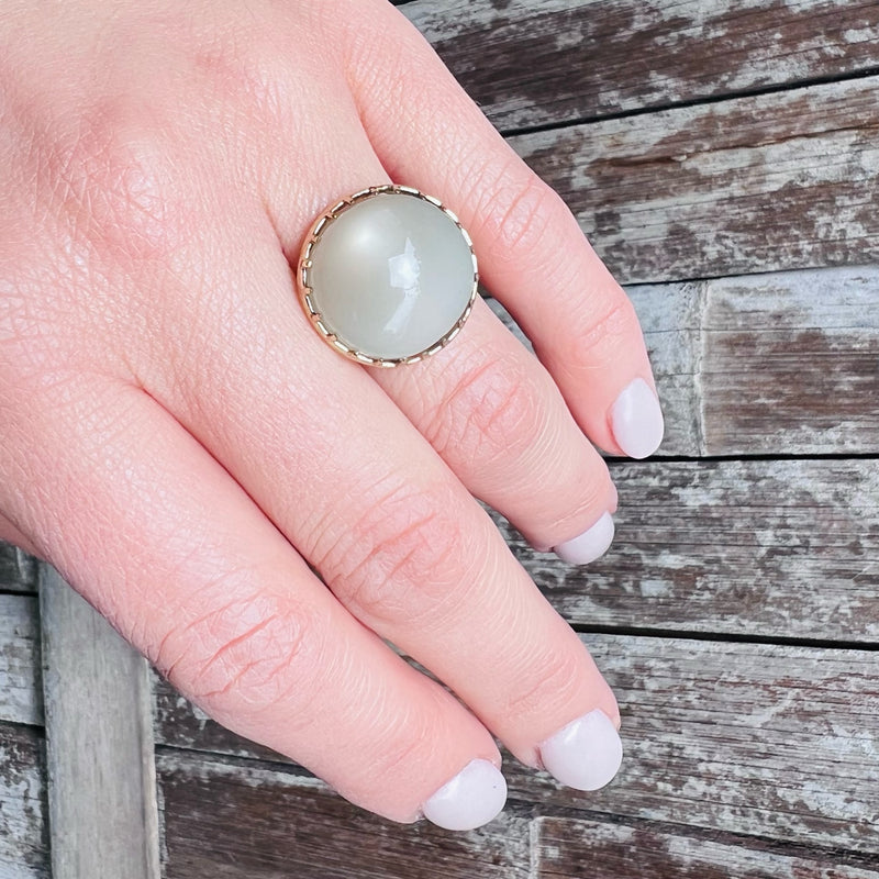 Marvelous Victorian Moonstone in 15ct Ring