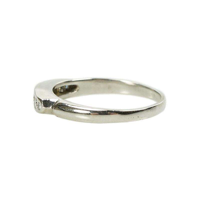 Vintage Platinum and Diamond Band