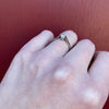 1920s White Gold Bezel Set Diamond Solitaire