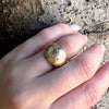 Starry Night Gold Bombé Ring