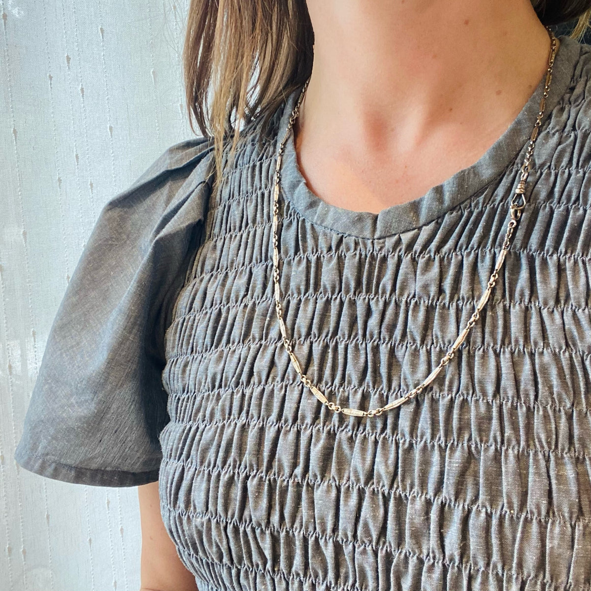 Floral Fancy Flats Married Chain Necklace by Ancient Influences