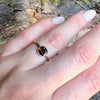 Golden Brown Tourmaline Recycled Gold Ring by 720