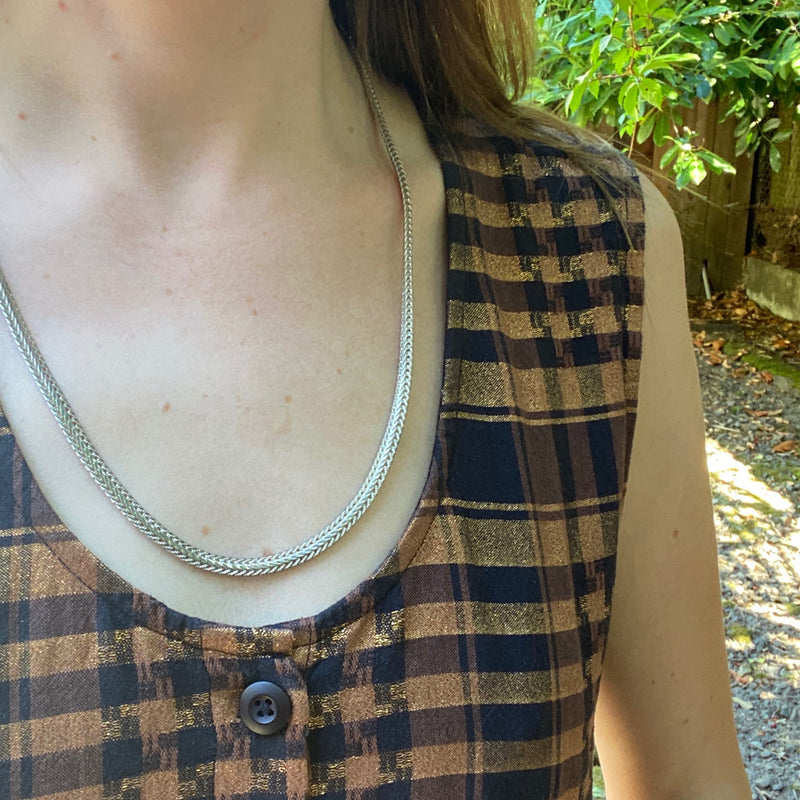 Sterling Silver Serpentine Chain