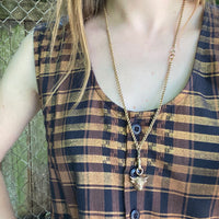 Curly Haired Bull's Head Pendant