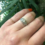 Vintage 1930's Diamond Set Engagement Ring
