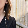Creamy 8.2mm Pearl Studs in Gold