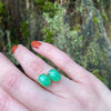 Graceful Beauty A Vintage Jade 18k Ring