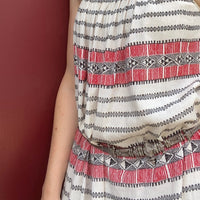 Antique Indian Woven Silver Belt