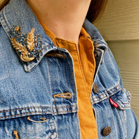 Trifari Brooch of Cascading Leaves & Berries