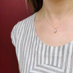 Antique Mystical Moonstone in Gold Pendant