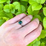 Bailey Banks & Biddle Incredible Green Tourmaline Ring