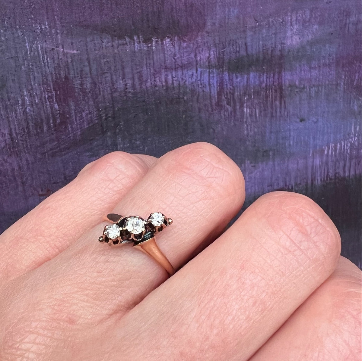 OMC Rose Gold Diamond Ring