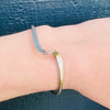 Twisted Wave of Sterling Silver Cuff Bracelet