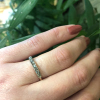 The Rose Cut Diamond Band