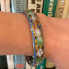 Vivid Cloisonné Enamel Bangle Bracelet