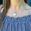 Fancy Hand Engraved "FHS" Gold Locket