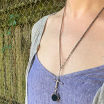 Sterling Flat & Flexible Married Chain with Hook & Bar