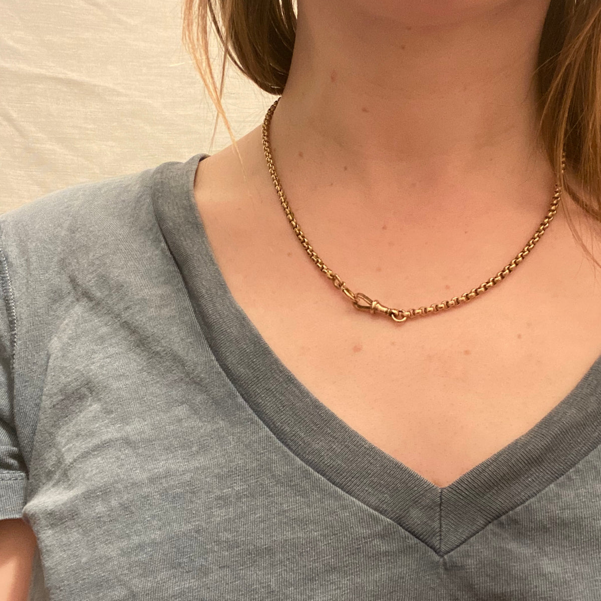 The Versatile Faceted Link Hook and Ring Chain