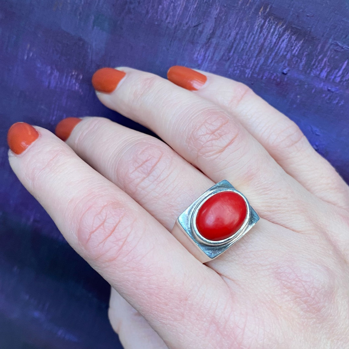 Vintage Silver Statement Ring