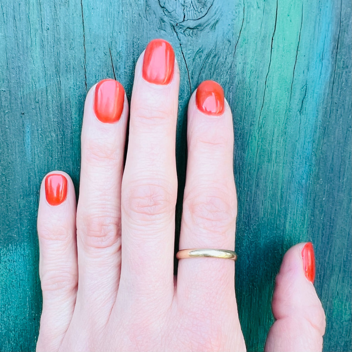 Vintage Yellow Gold Wedding Band