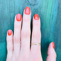Vintage Yellow Gold Wedding Band