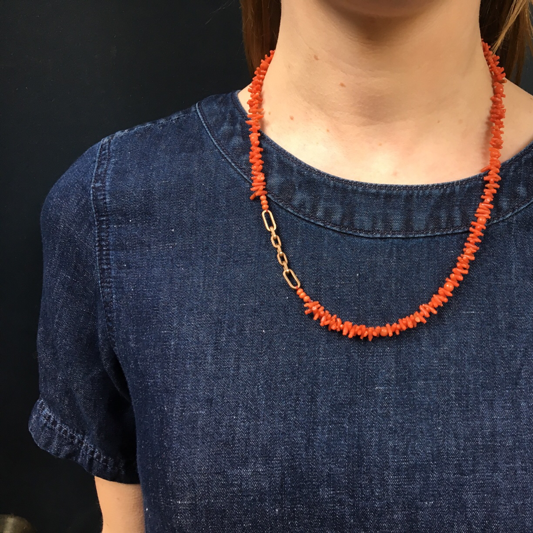 Branches Beads & Links Necklace by Ancient Influences
