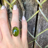 Delectable Bold Green Tourmaline Ring by 720