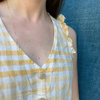 Casual Glamour 1970s Gold Serpentine Chain