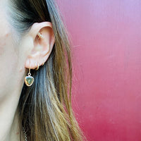 Organics Citrine Earrings in Recycled Gold by 720