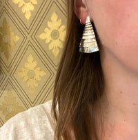 Modernist Studio Earrings in Sterling Silver