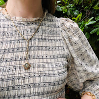 Bar Link Chain Convertible Necklace/Bracelet Combo