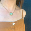 Woodhull "Lace Necklace" in 18k & Aventurine