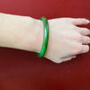 Stunning Deep Green Jade Bangle c. 1920