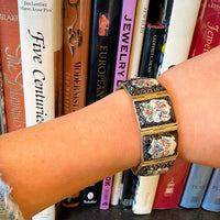 Colorful Enamel Turkish Panel Bracelet
