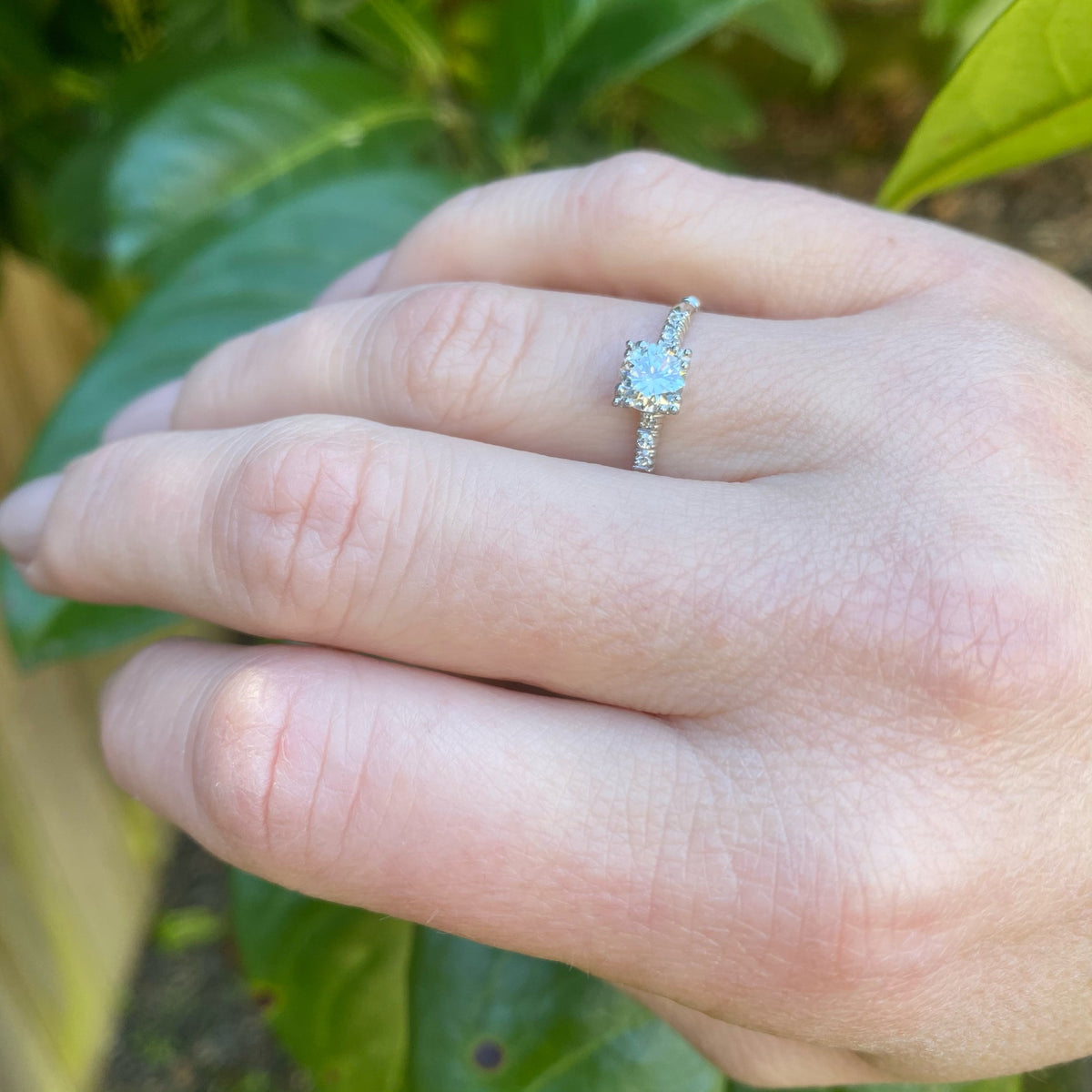 Exceptional Diamond Engagement Ring by Woods