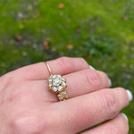 Superb 18k OMC Diamond Ring
