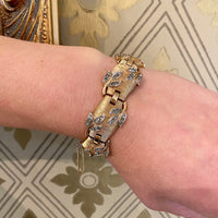 Luxurious Panel Bracelet by Trifari