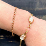 Hand Carved Cameo Victorian Revival Bracelet