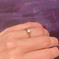 Classic Vintage Diamond Solitaire
