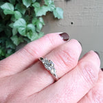 Lovely Jabel Diamond Engagement Ring
