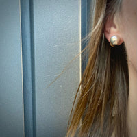 Vintage Sterling Silver Ball Stud Earrings
