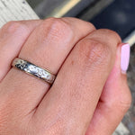 Starry Two Tone Gold 1920s Band