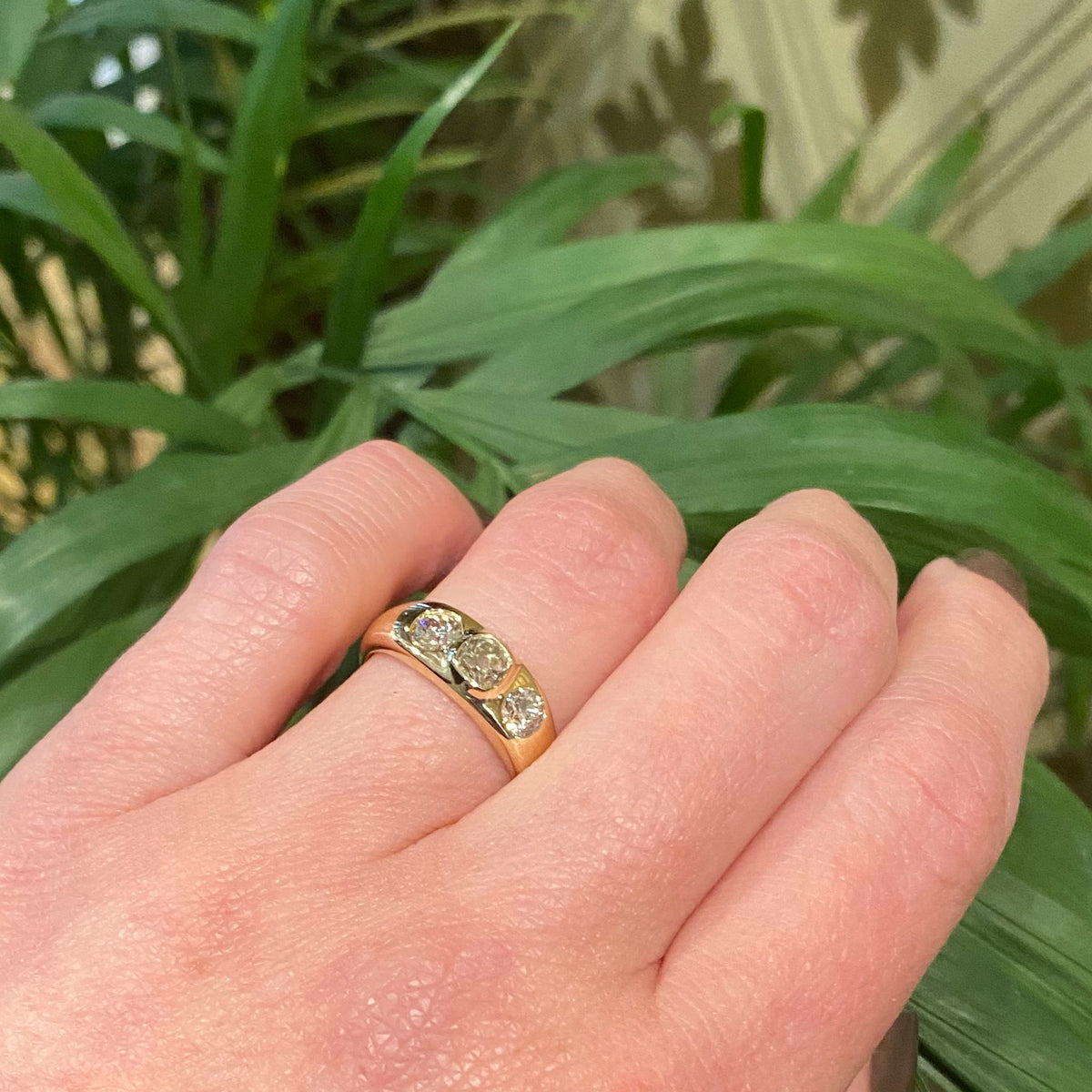 Gorgeous OMC Diamond Set Gypsy Band