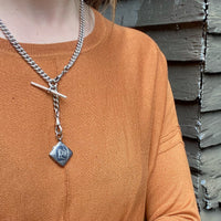 Wonderful Niello & Silver Horse Locket