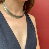 Hand Made Pewter Torc by Danish Artist Jensen