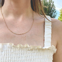Supple 14k Gold Vintage Box Chain